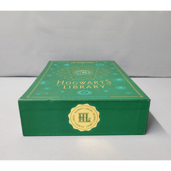 Hogwarts Library Box Set J.K. Rowling Hardcover Tales Beedle Bard Fantastic Book - Picture 8 of 16